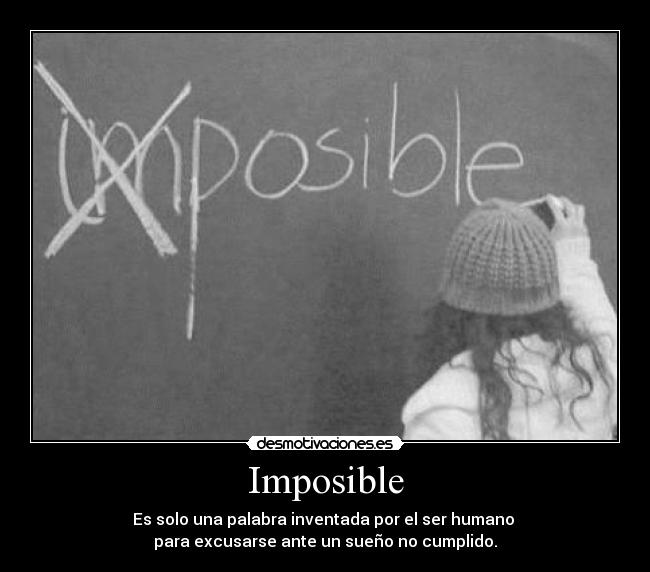 Imposible -