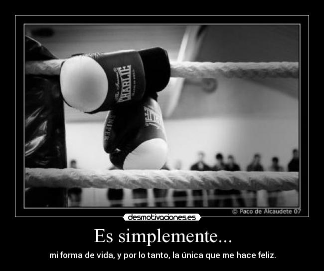 Es simplemente... -