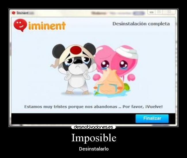 Imposible -