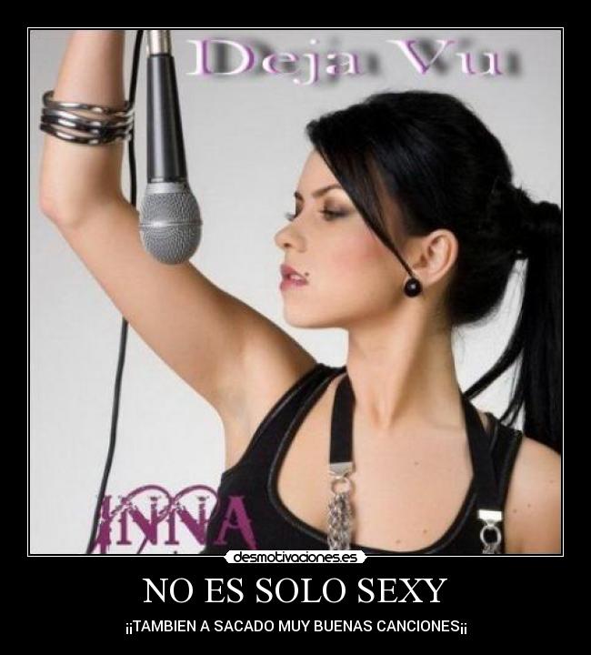 NO ES SOLO SEXY - ¡¡TAMBIEN A SACADO MUY BUENAS CANCIONES¡¡
