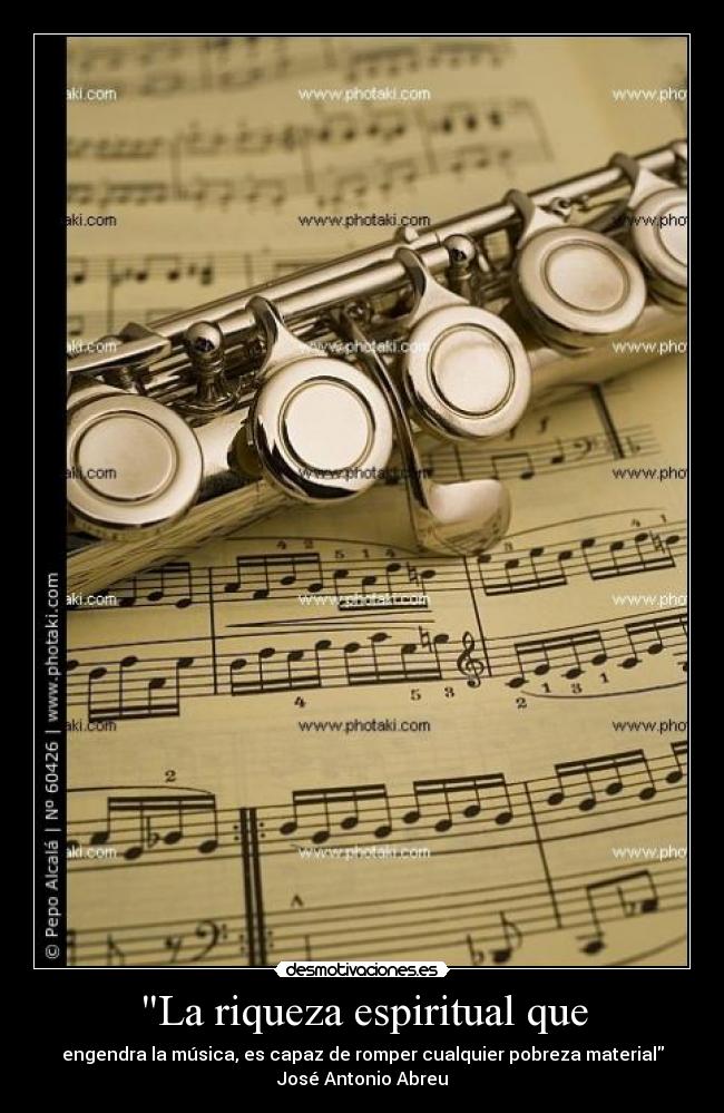 La riqueza espiritual que - 