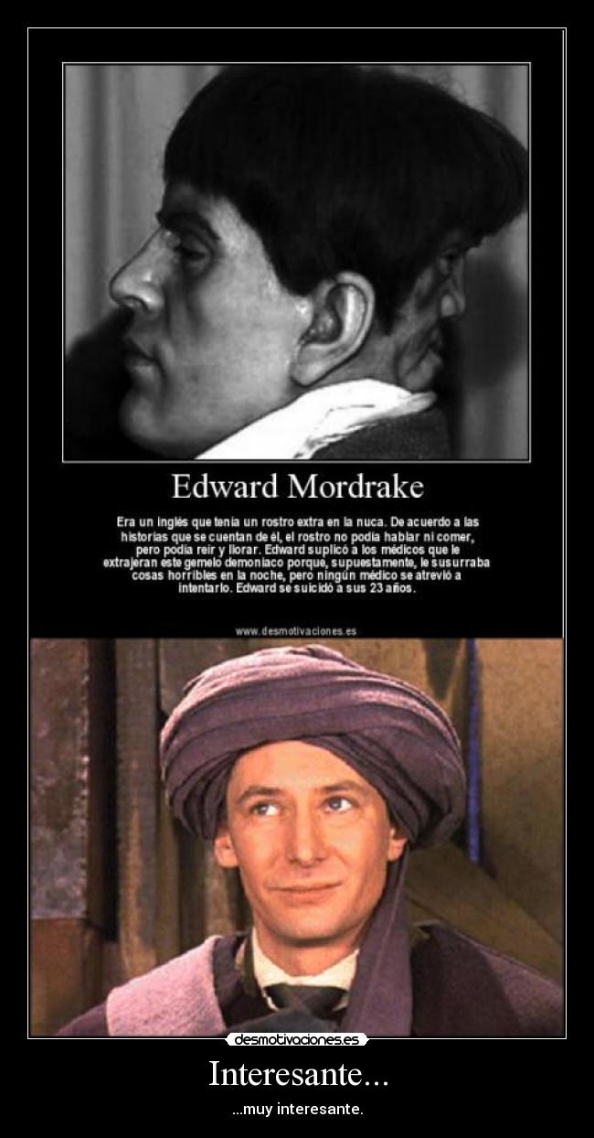 Interesante... - ...muy interesante.