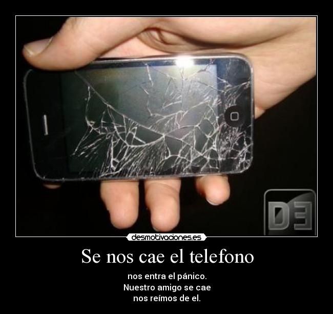 Se nos cae el telefono - 