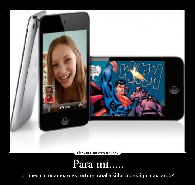 carteles ipodapplecastigomes desmotivaciones