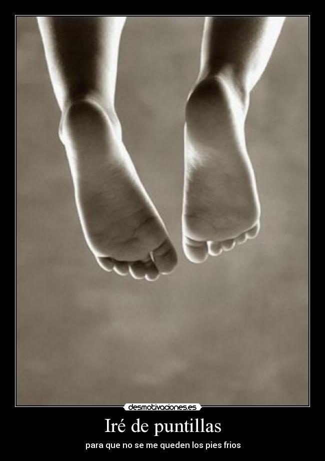 Iré de puntillas - 