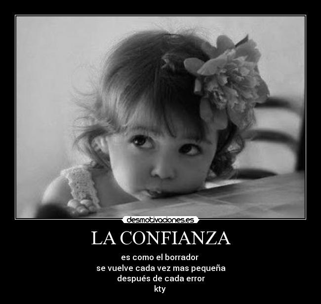 LA CONFIANZA -
