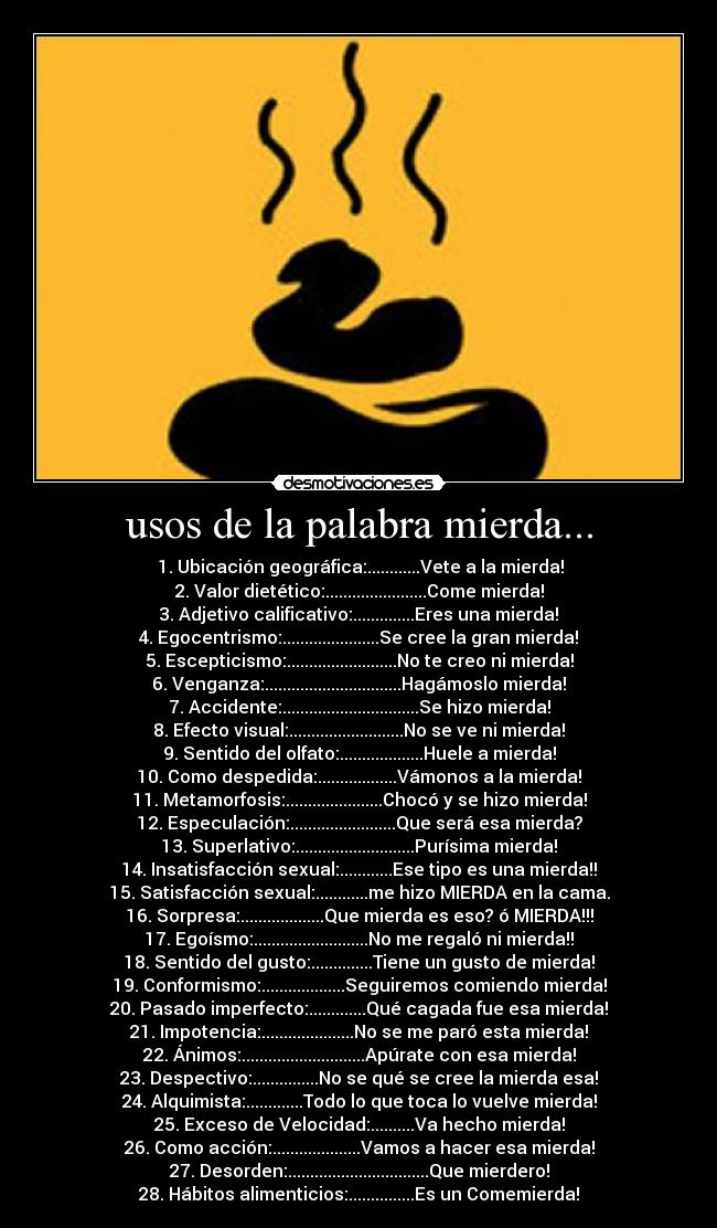 carteles mierda desmotivaciones