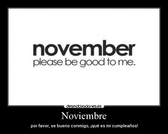 Noviembre -