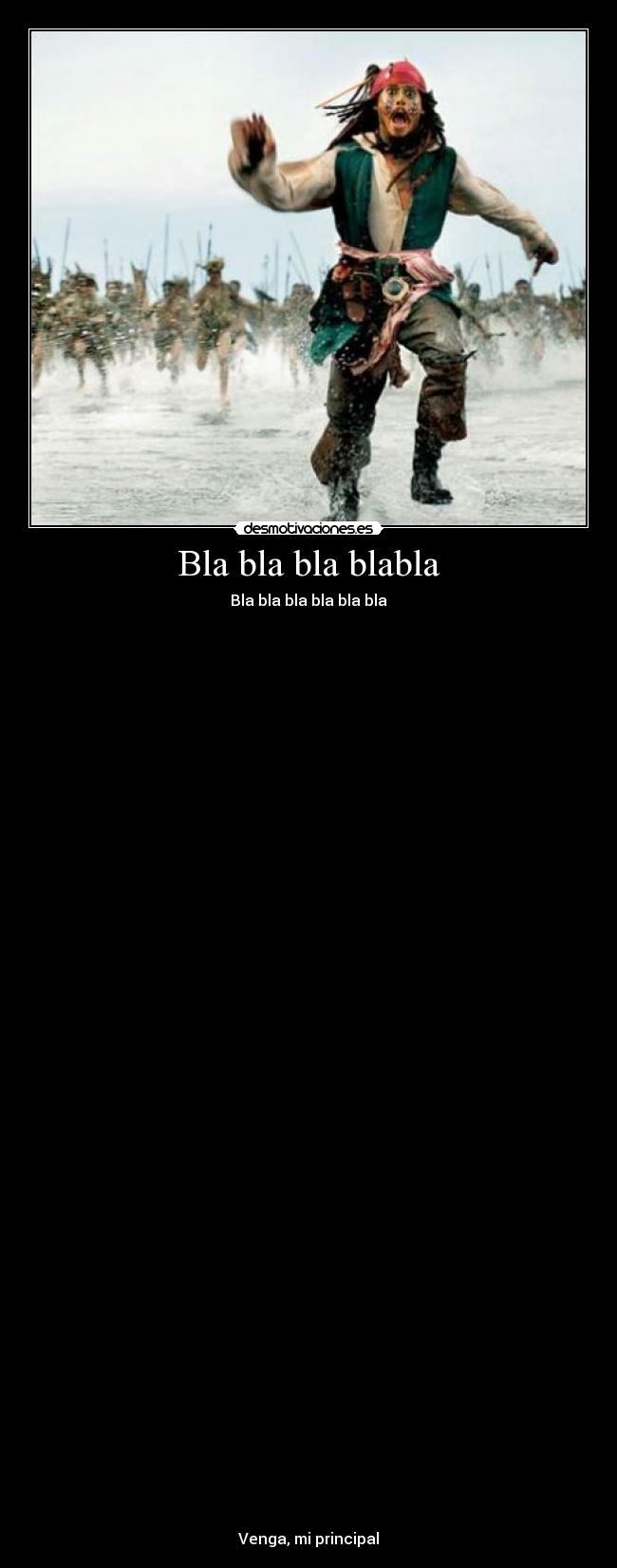 Bla bla bla blabla -