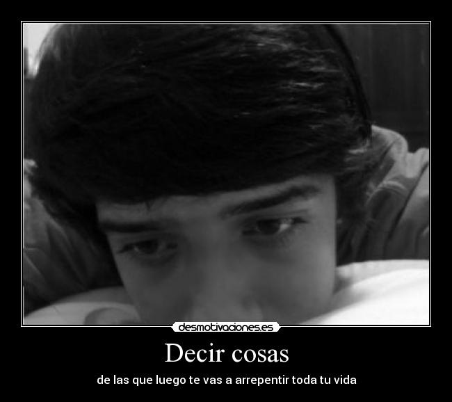Decir cosas - 