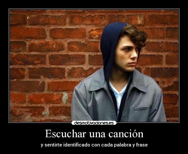 Escuchar una canción -