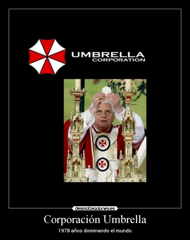 carteles corporacion umbrella desmotivaciones