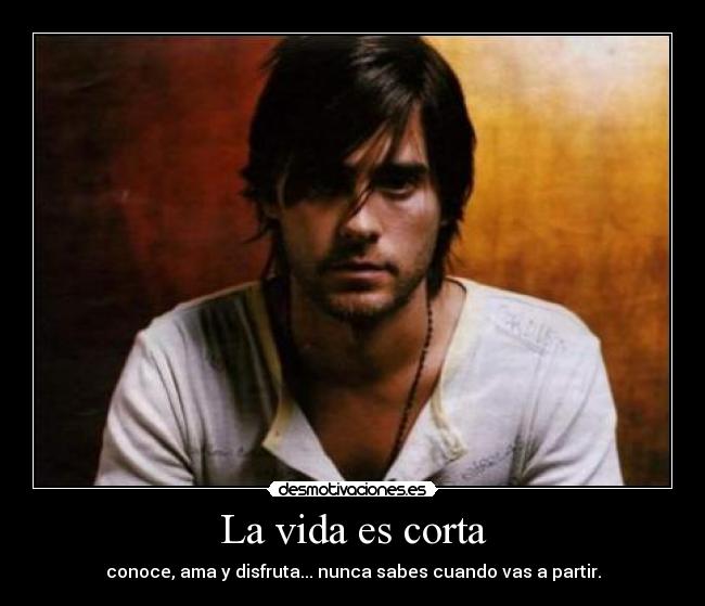La vida es corta -