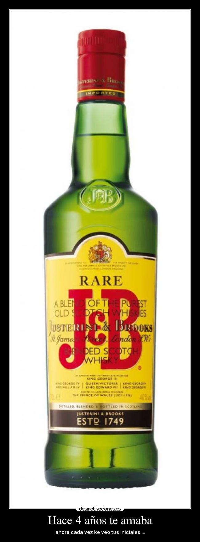 Hace 4 años te amaba -