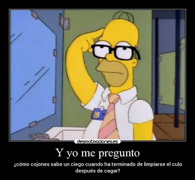 carteles dudas homer desmotivaciones