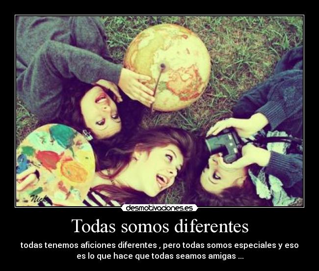 Todas somos diferentes - 