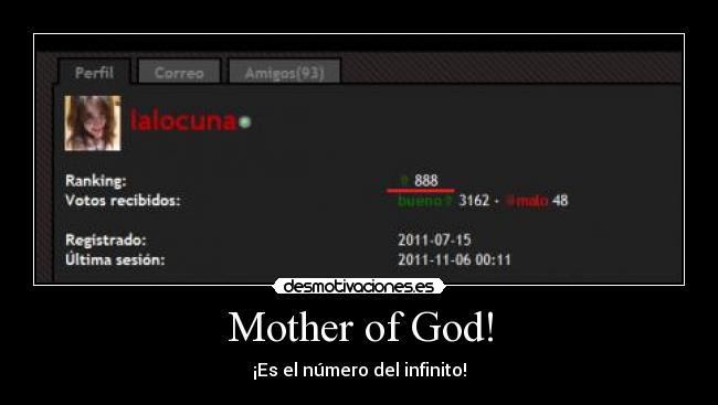 carteles pinza mother god parida maxima intruders lalocuna loca por desmotivaciones