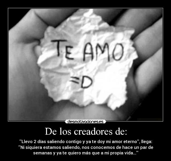 De los creadores de: - 