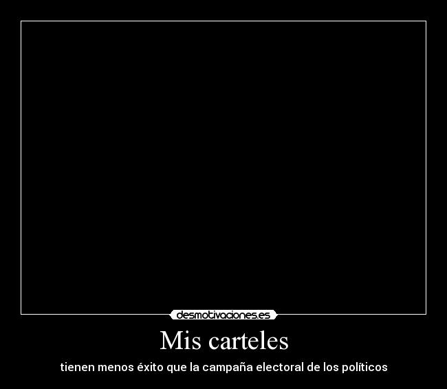 Mis carteles - 