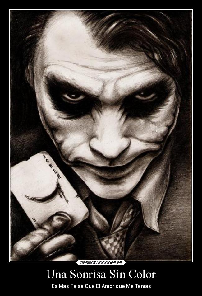 Una Sonrisa Sin Color - Es Mas Falsa Que El Amor que Me Tenias