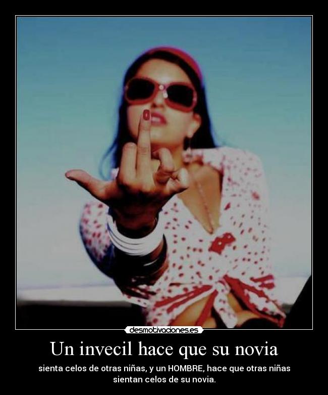 Un invecil hace que su novia -