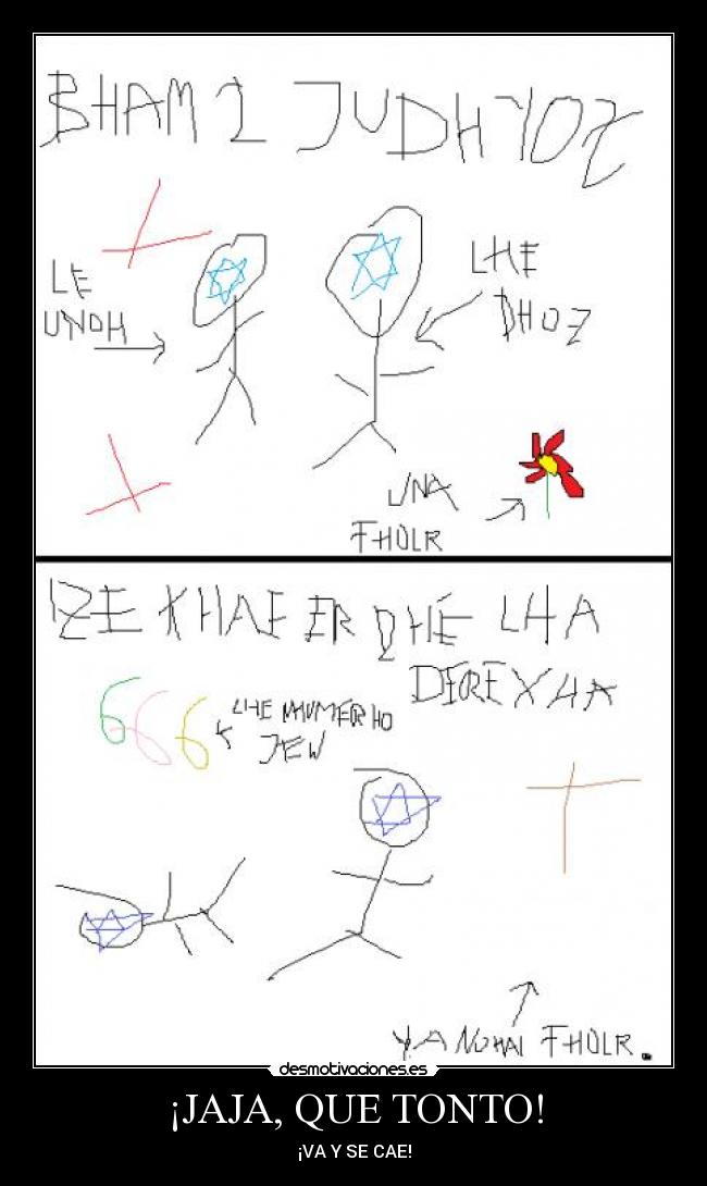 ¡JAJA, QUE TONTO! - ¡VA Y SE CAE!