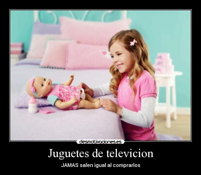 Juguetes de televicion - JAMAS salen igual al comprarlos