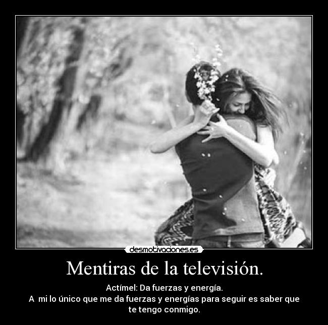 Mentiras de la televisión. -