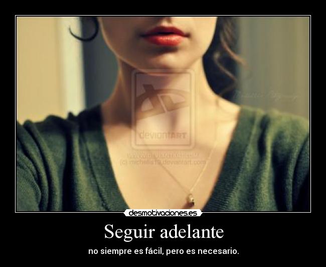 Seguir adelante -