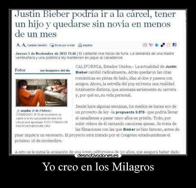 Yo creo en los Milagros -