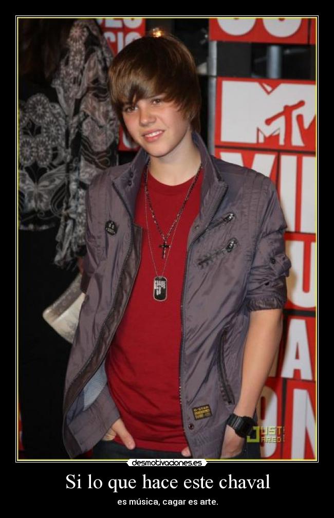 Si lo que hace este chaval - es música, cagar es arte.