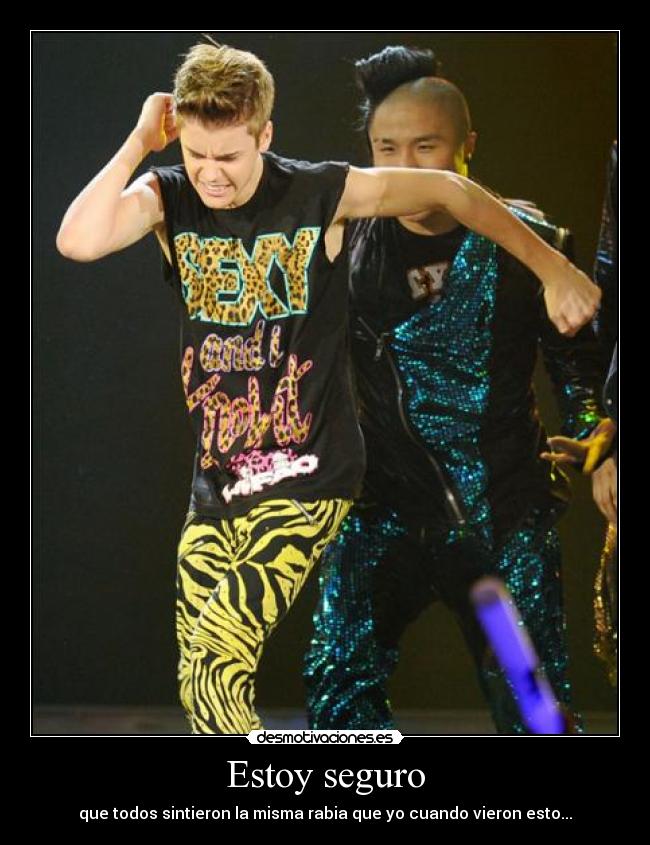 Estoy seguro - que todos sintieron la misma rabia que yo cuando vieron esto...