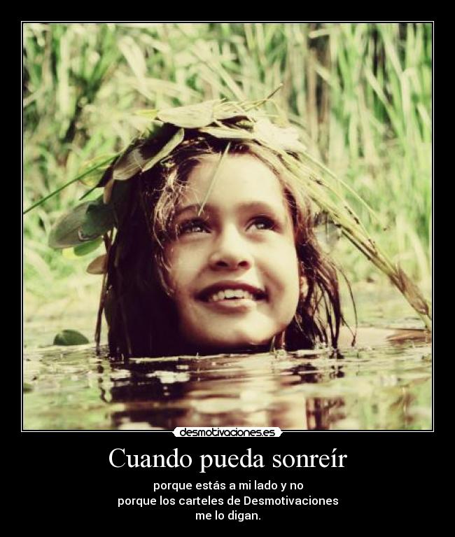 Cuando pueda sonreír -