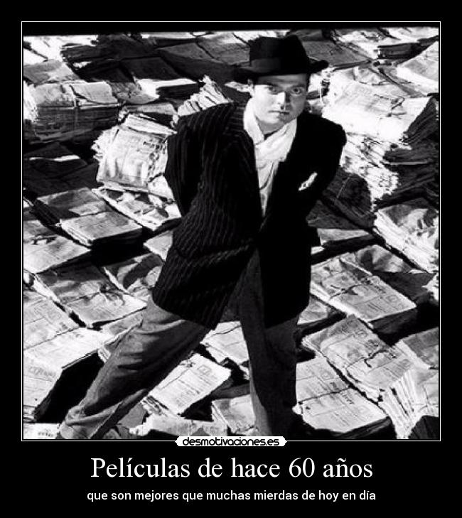 carteles peliculas blanco negro desmotivaciones