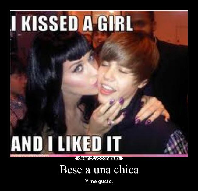 Bese a una chica - 