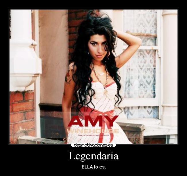 Legendaria - ELLA lo es.