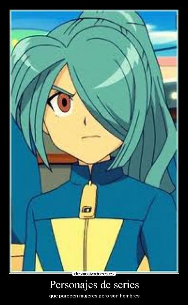Personajes de series - que parecen mujeres pero son hombres