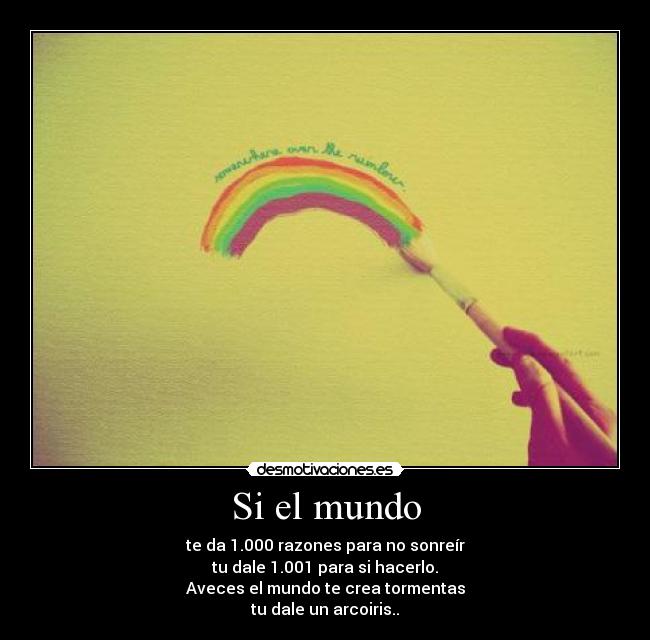 Si el mundo - 