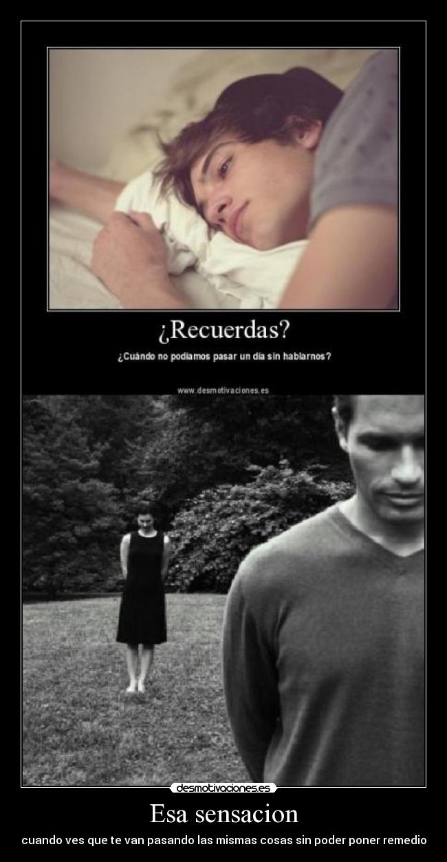 Esa sensacion -