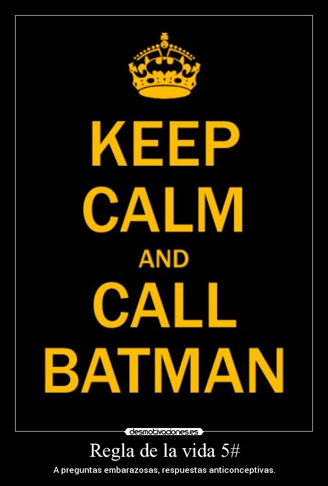 Regla de la vida 5# -