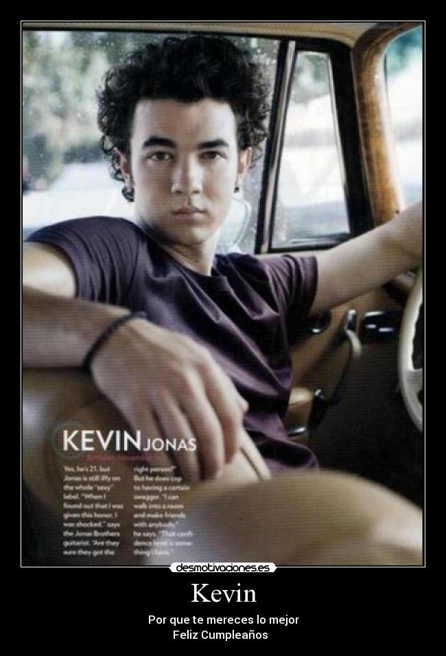 Kevin -