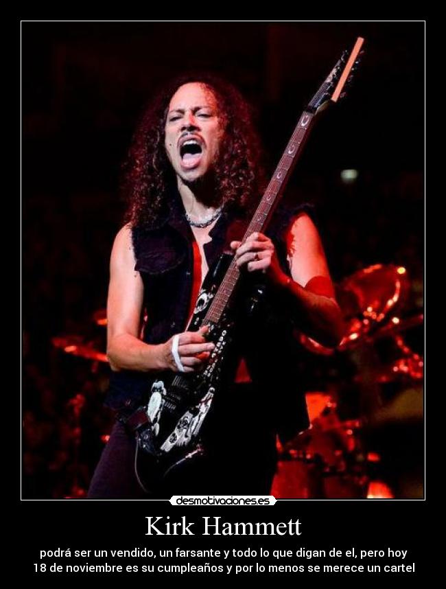 Kirk Hammett -