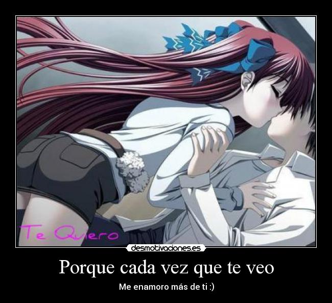 Porque cada vez que te veo -