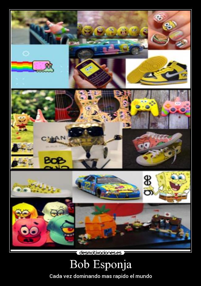 Bob Esponja - Cada vez dominando mas rapido el mundo