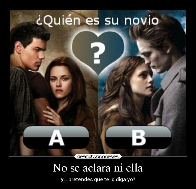 No se aclara ni ella -