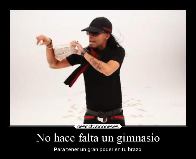 No hace falta un gimnasio - 