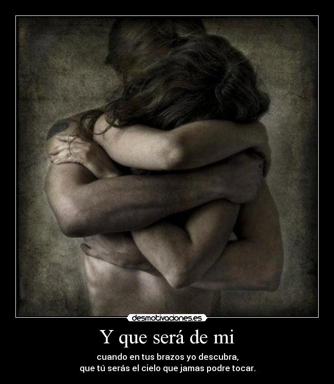 Y que será de mi - 