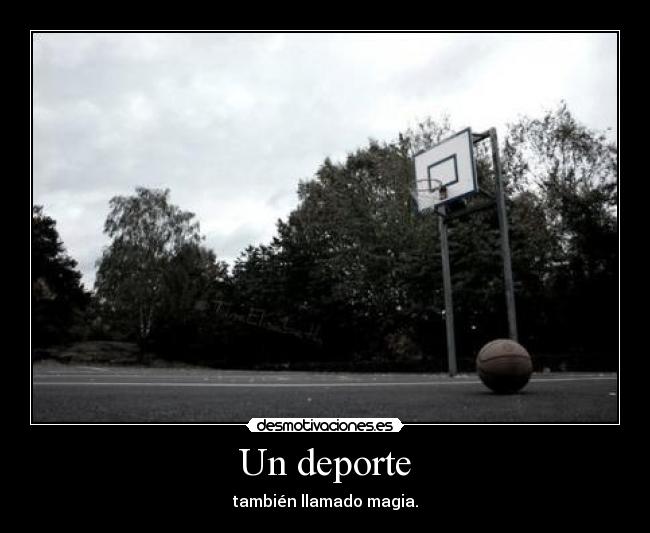 Un deporte - 