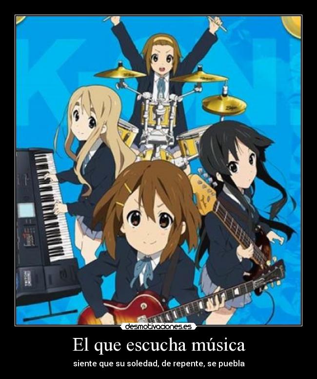 El que escucha música -