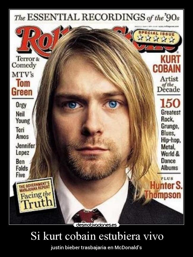 Si kurt cobain estubiera vivo - 